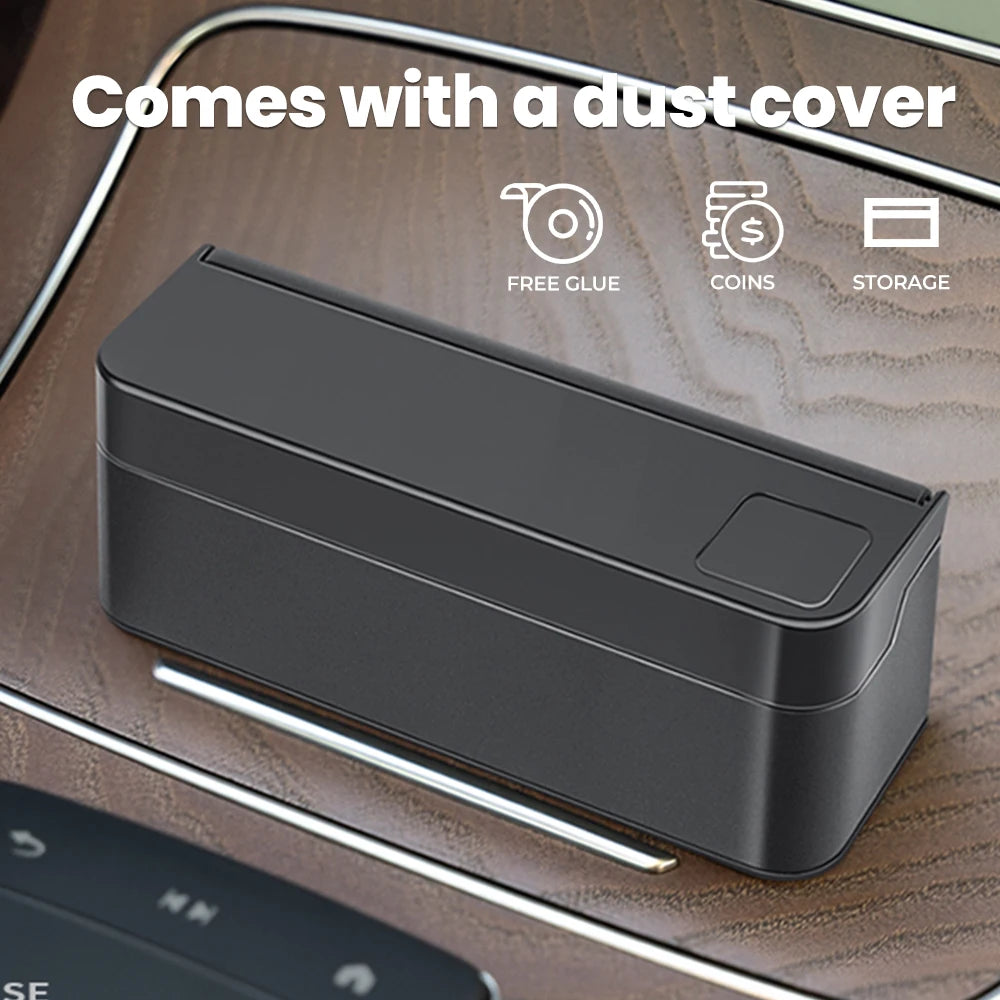 Car Coin Small Storage Home Dual Purpose Change Box Creative Coins Purse Euro Dispenser Holder Case Wallet Holders Money Boxes