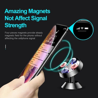 Magnetic Car Phone Holder Universal Car Phone Stand for iPhone Xiaomi Huawei Samsung Dashboard Wall Mounted Car Magnet Sticker