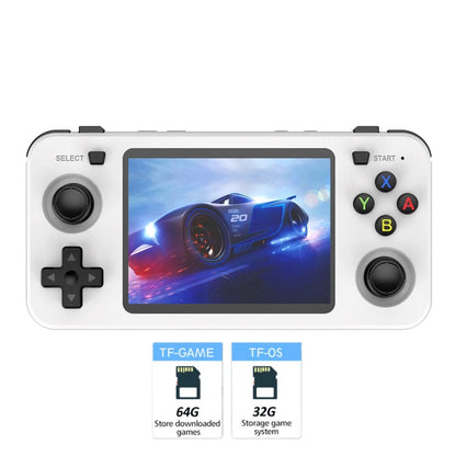 New R36H Game Console R36S Horizontal Retro Handheld Consolas Open Source Portable Pocket Video Player 64GB 3.5 Inch Boy Gift