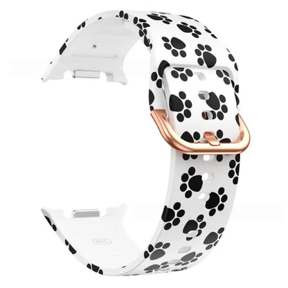 Printed Band for Samsung Galaxy watch 8/8 classic 46mm Strap Sport Silicone belt Bracelet Correa for Galaxy watch 8 40mm/44mm