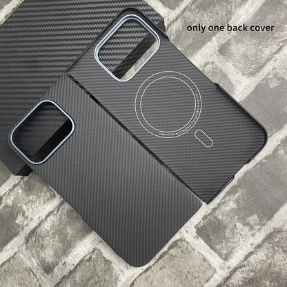 For Google Pixel 10 Pro Fold Kevlar Magnetic Slim Case - Business Foldable Armor with Magnetic Hinge Shockproof Design