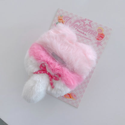 Cute Cat Soft Fur Furry Case for Apple Airpods 1 2 3 4 Pro 2 Wireless Earphone Protective Cover Charging Box for Airpods Pro 3