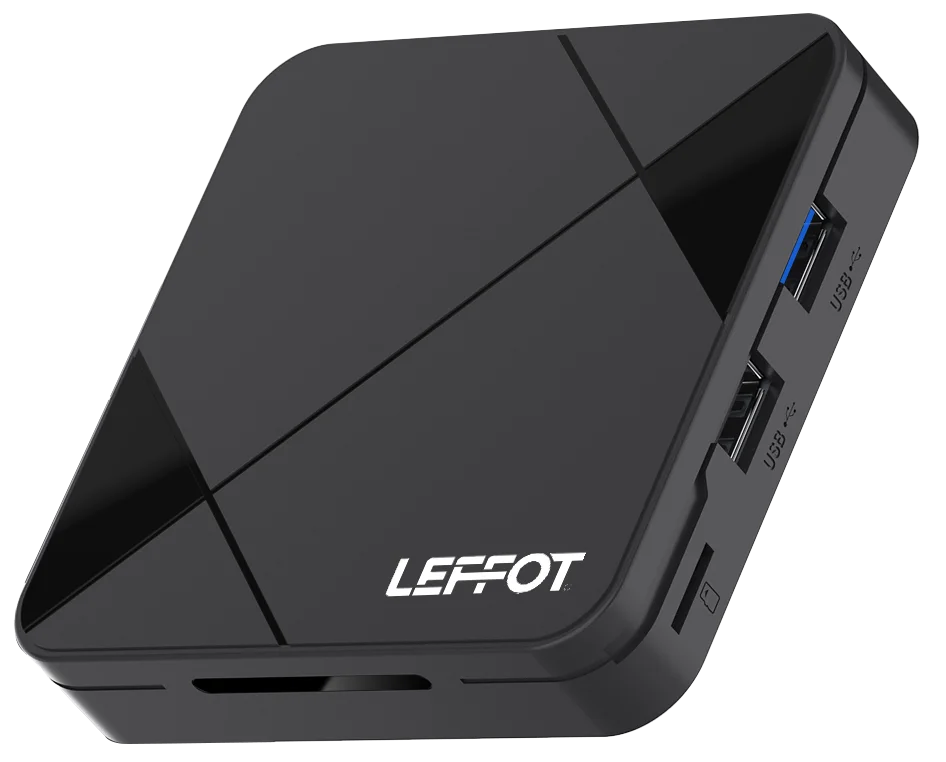 LEFFOT RK3518 Android 14.0 Smart TV Box RK3518 4K With Wifi 6 Smart 3D Google Assistant Netflix YouTube BT5.4 Smart TV Box