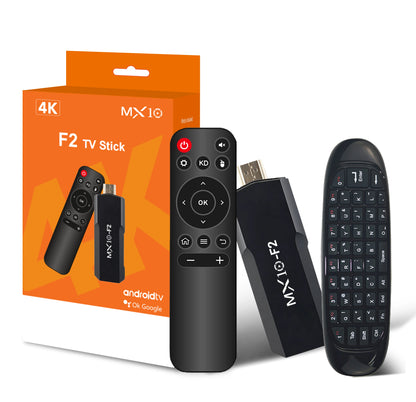 tv sticks 1gb 8gb 1 unit android 2024 stb mx10 F2 tv box android 4k eu android tv stick