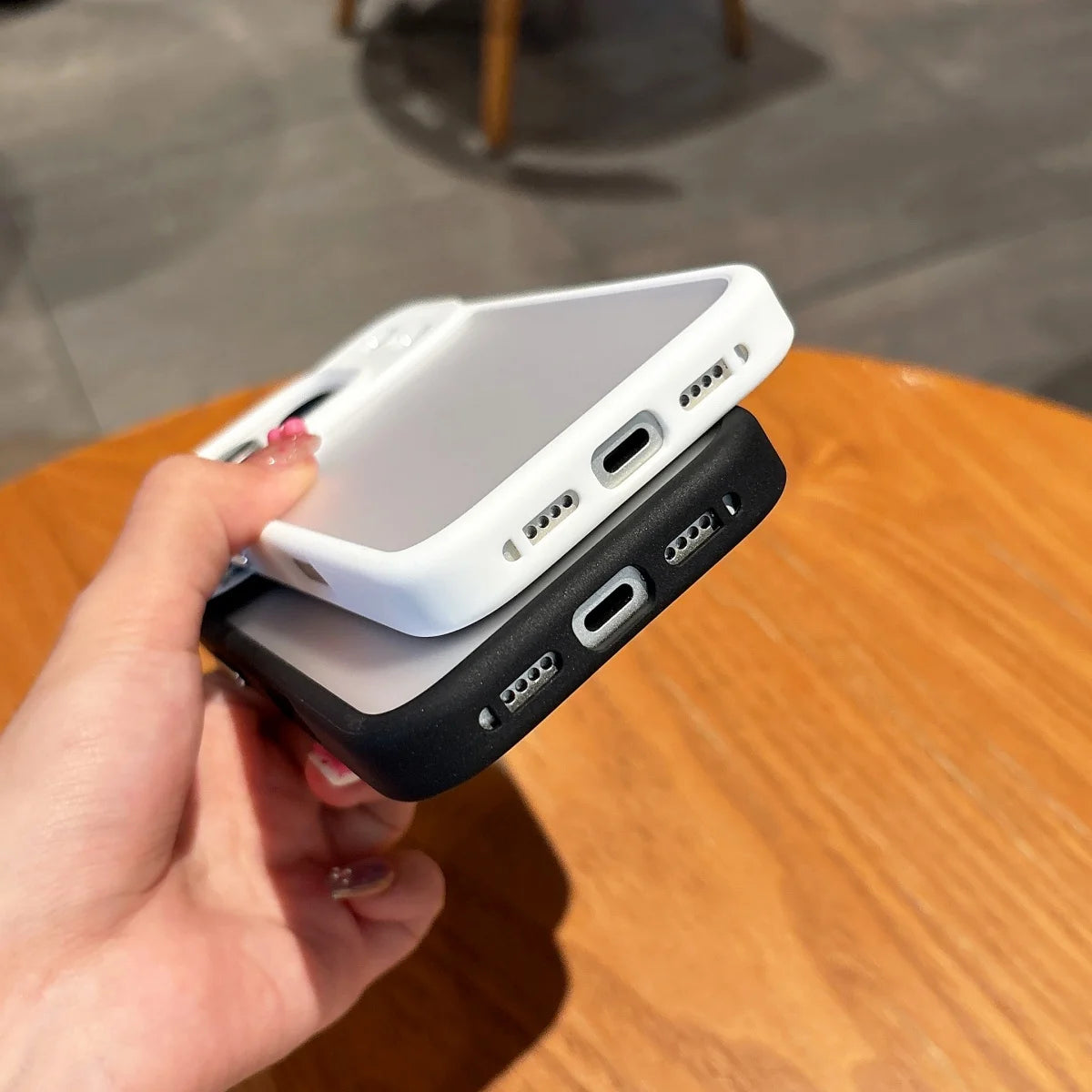 Luxury Matte Clear Armor Shockproof Case For iPhone 17 Air 16 15 14 13 12 Mini 11 Pro Max 7 8 Plus Frosted Bumper Hard PC Cover