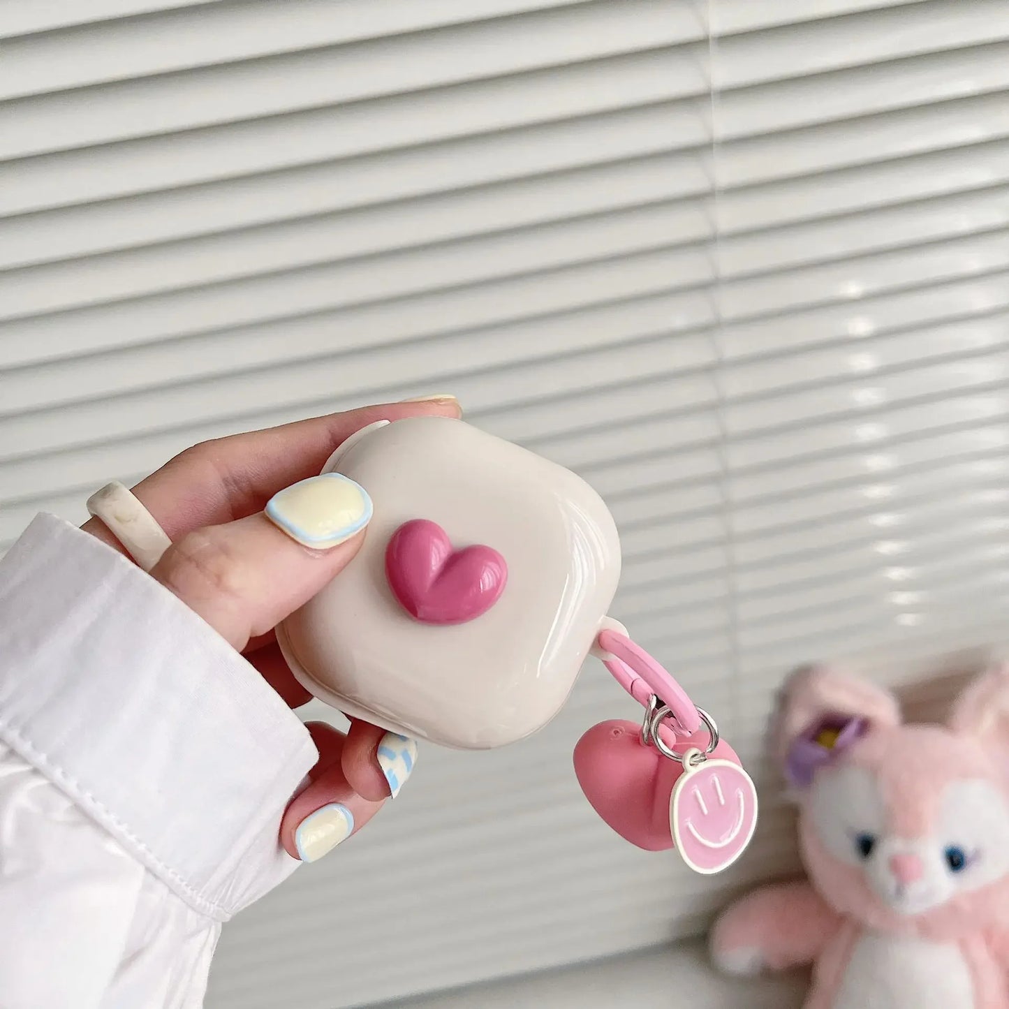 New DIY Fro Samsung Galaxy Buds FE 2 Pro Live Earphone Cover, Suitable for Samsung Galaxy Bugs 3 Pro Buds 3, with Keychain