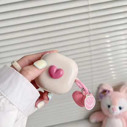 New DIY Fro Samsung Galaxy Buds FE 2 Pro Live Earphone Cover, Suitable for Samsung Galaxy Bugs 3 Pro Buds 3, with Keychain