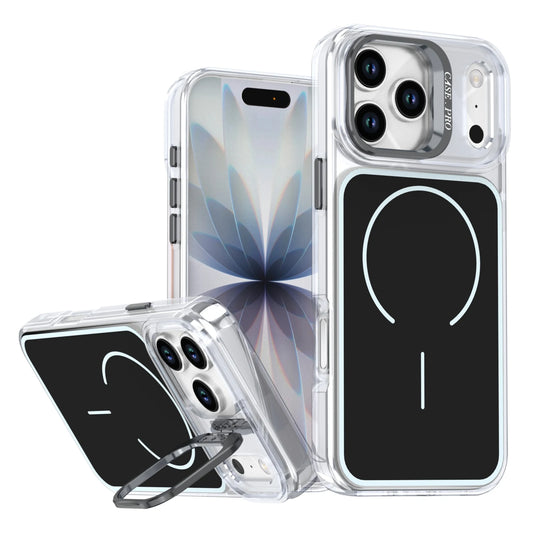 Luxury for Magsafe Magnetic  Clear Colorful border Case For iPhone 17 Pro Max Air 16 15 14  Plus 13 12 11 Wireless Charge Cover