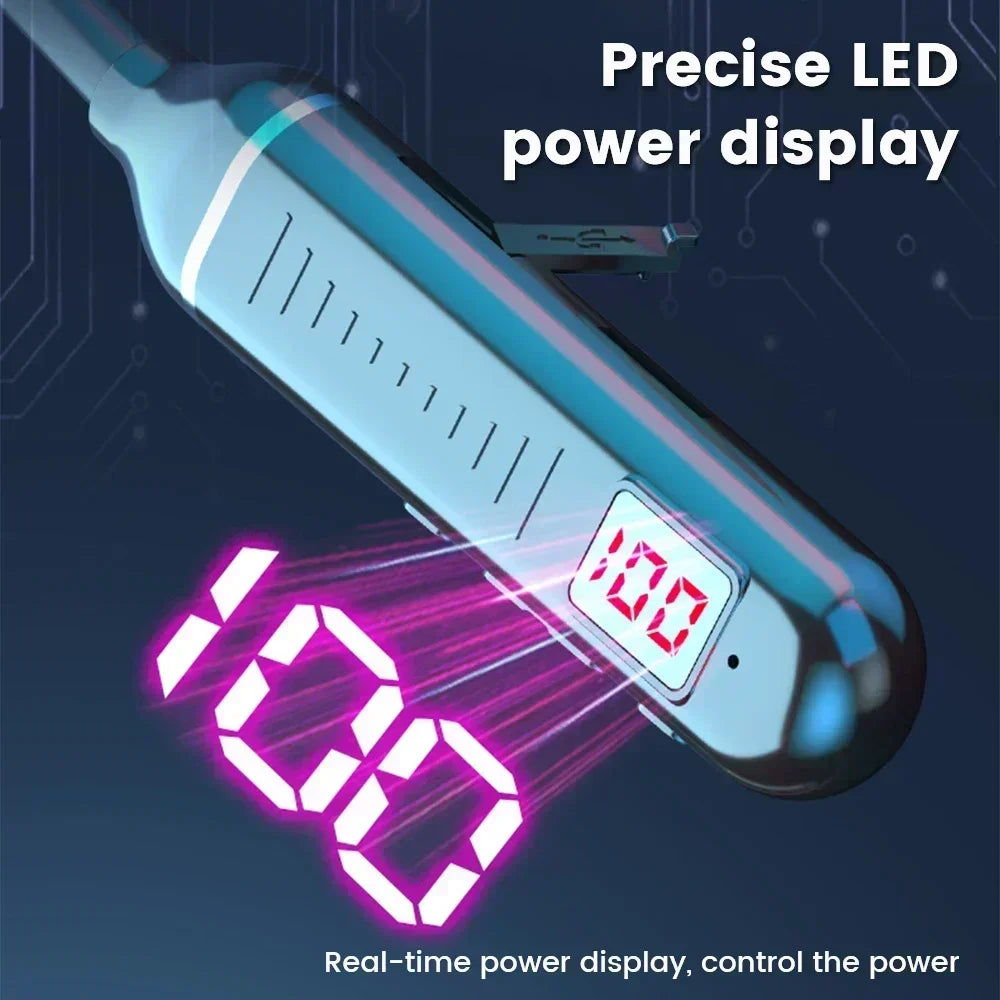 K58pro Wireless Earphones Bluetooth 5.3 Neckband Headphones Gaming LED Display HIFI Headset Sports TWS Earbuds With Mic TF Card