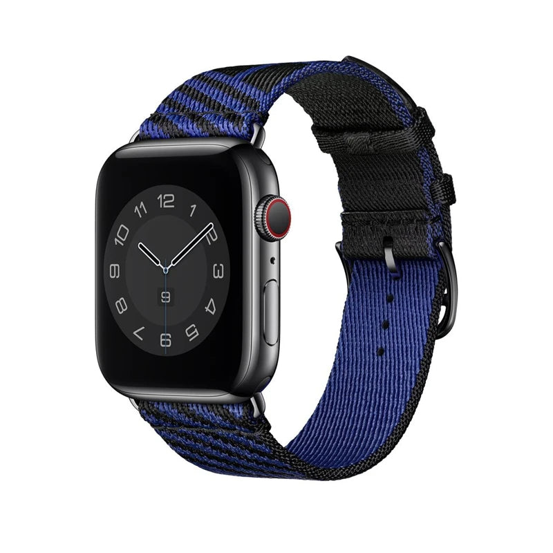 Jumping Single Tour Strap For Apple Watch 11 10 9 SE 3 45mm 41mm 46mm 40mm 42mm 44mm Woven Nylon Strap For iWatch Ultra 3 2 49mm