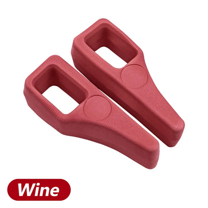 2Pcs Car Seat Gap Filler Odorless Seat Belt Buckle Protector Flexible Seat Side Gap Filling Strip Universal Auto Drop Blocker