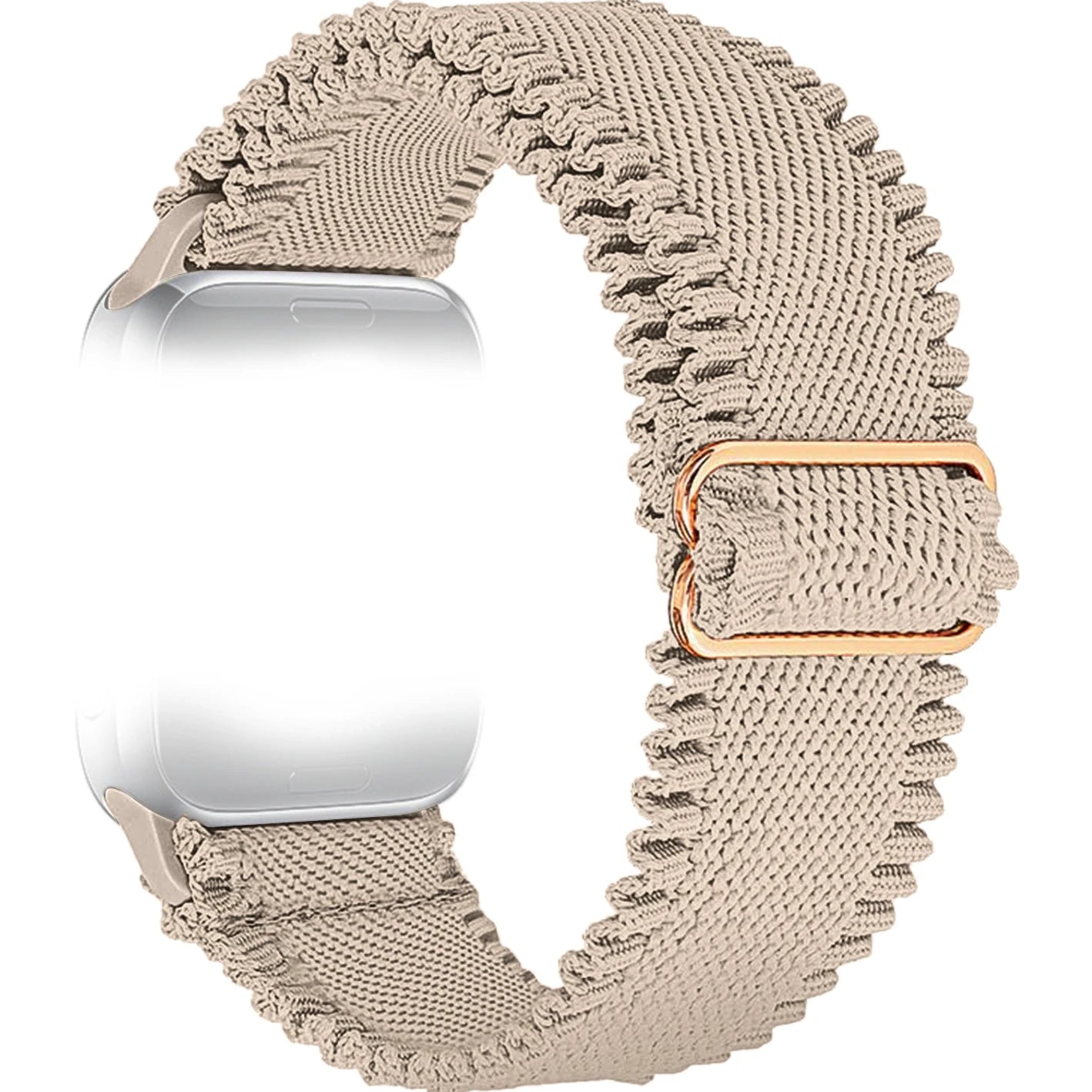 Woman Lace Elastic Nylon Band Compatible with Apple Watch Dial Of 38/40/41mm 42/44/45/46/49mm, Soft Solo Loop Wristband