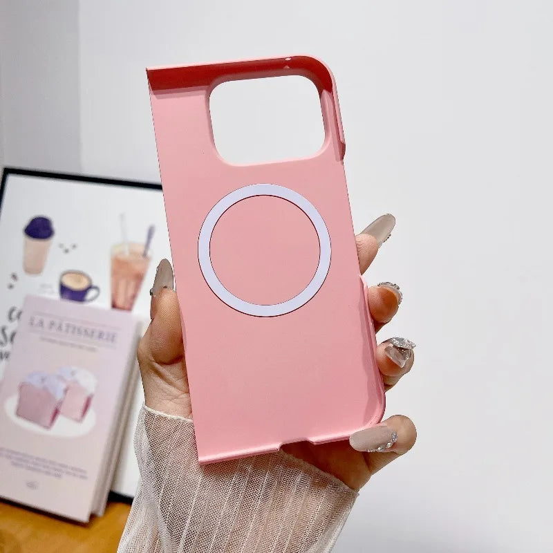 for Magsafe Magnetic Charge Hard PC Phone Case for Google Pixel 10 9 Pro Fold Skin Shell Ultra-Thin Anti-fall Protect Back Cover