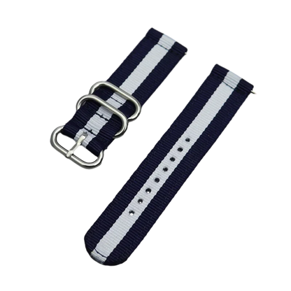 18mm 20mm 22mm 24mm Nylon strap For Samsung Galaxy watch 3 4 5 pro 6 7 46mm 42mm Active2 Amazfit Bip S3 frontier Sports band