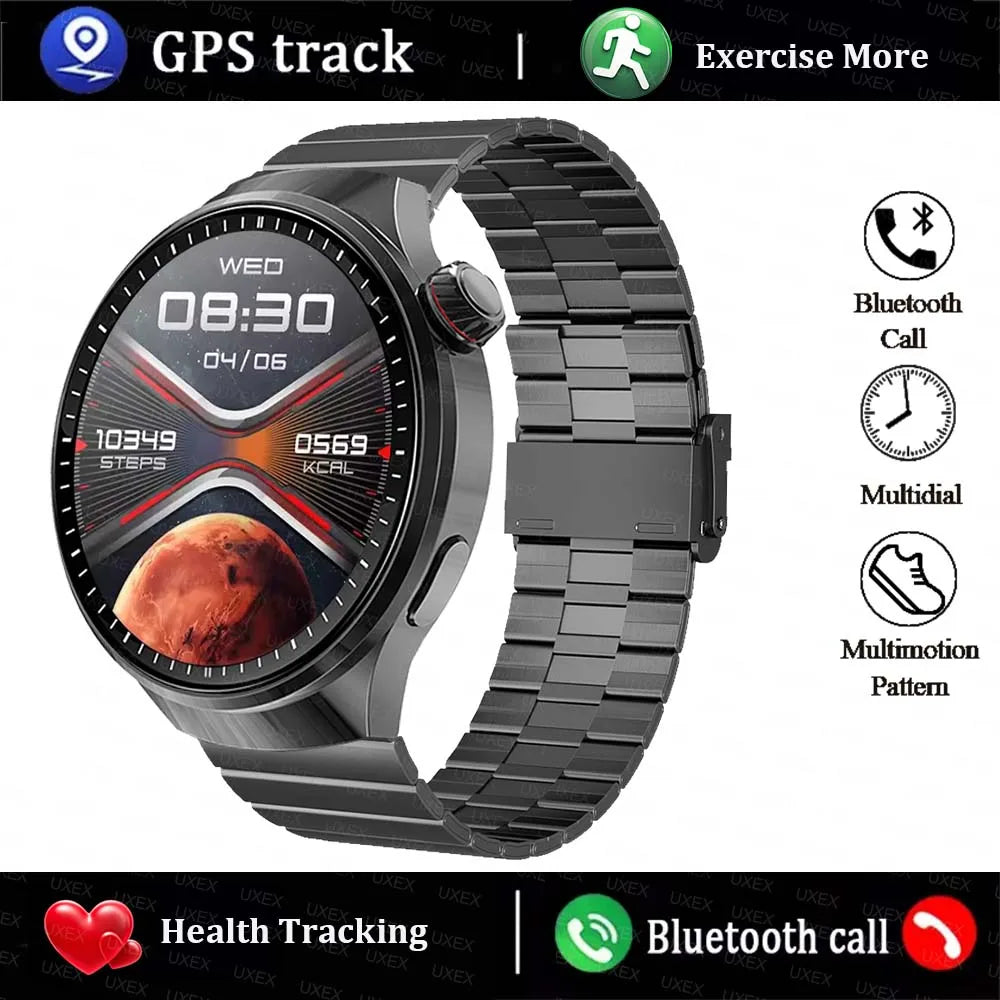 Outside Men Smartwatch HD Display Health Tracking Bluetooth Call Voice Assistant Sports Christmas Gift Smartwatch Women 2026 New