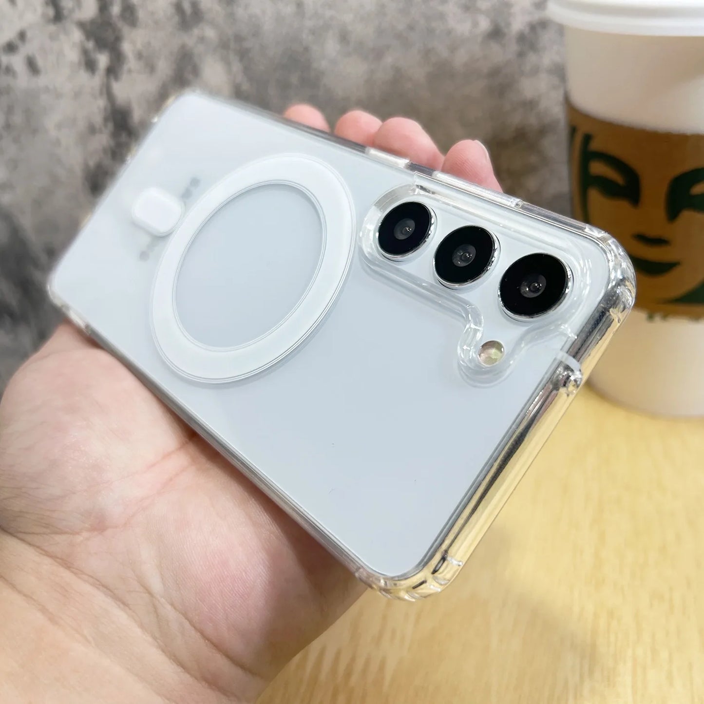 Original For Magsafe Magnetic Case for Samsung Galaxy S26 S25 S24 S21 FE S22 S23 Ultra Plus Wireless Charging Shockproof Cover