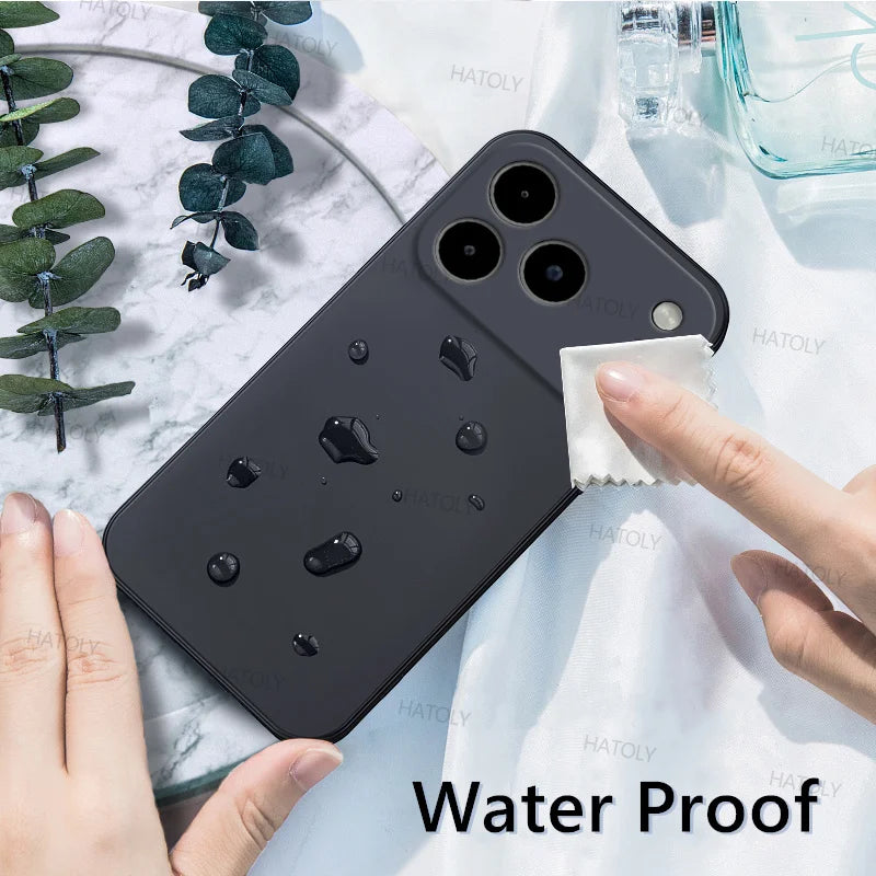 For iPhone 17 Pro Case Apple iPhone 17 Air 17 Pro Max Cover Funda Shockproof Luxury TPU Liquid Silicone Protective Cover Cases