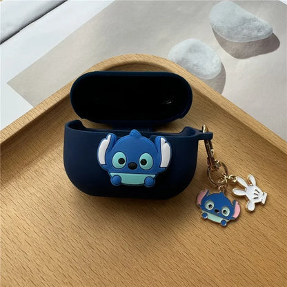 Disney DIY Cartoon Case Cover for Samsung Galaxy Buds 3 Buds 3Pro Case Earphone Accessories for Samsung Galaxy Buds3 Cover