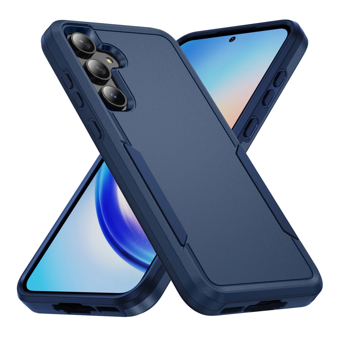 Military Grade Cases for Samsung Galaxy S25 FE S22 S23 S26 Plus S24 FE Ultra Edge A17 A54 A16 5G A56 A55 A35 A15 Armor Case