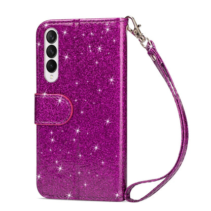 Glitter Wallet Magnetic Flip Leather Case For Samsung Galaxy Z Fold5 Z Fold4 Zipper Case For Samsung Galaxy Z Fold3 5G Z Fold 5