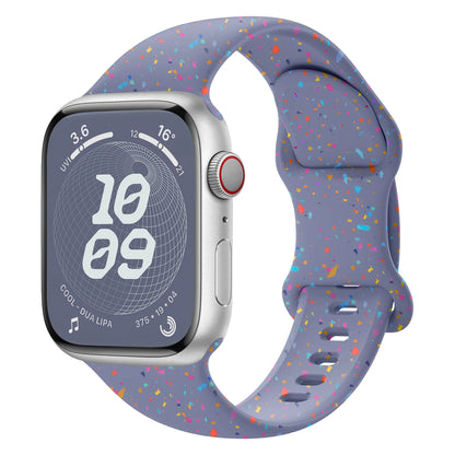 Soft Sport Silicone Loop Band for Apple Watch Series 3 to Ultra – Compatible with 38mm to 49mm Sizes, Adjustable Comfortable Bracelet Strap for iWatch Series 9, 8, 7, 6, 5, SE, Ultra 2