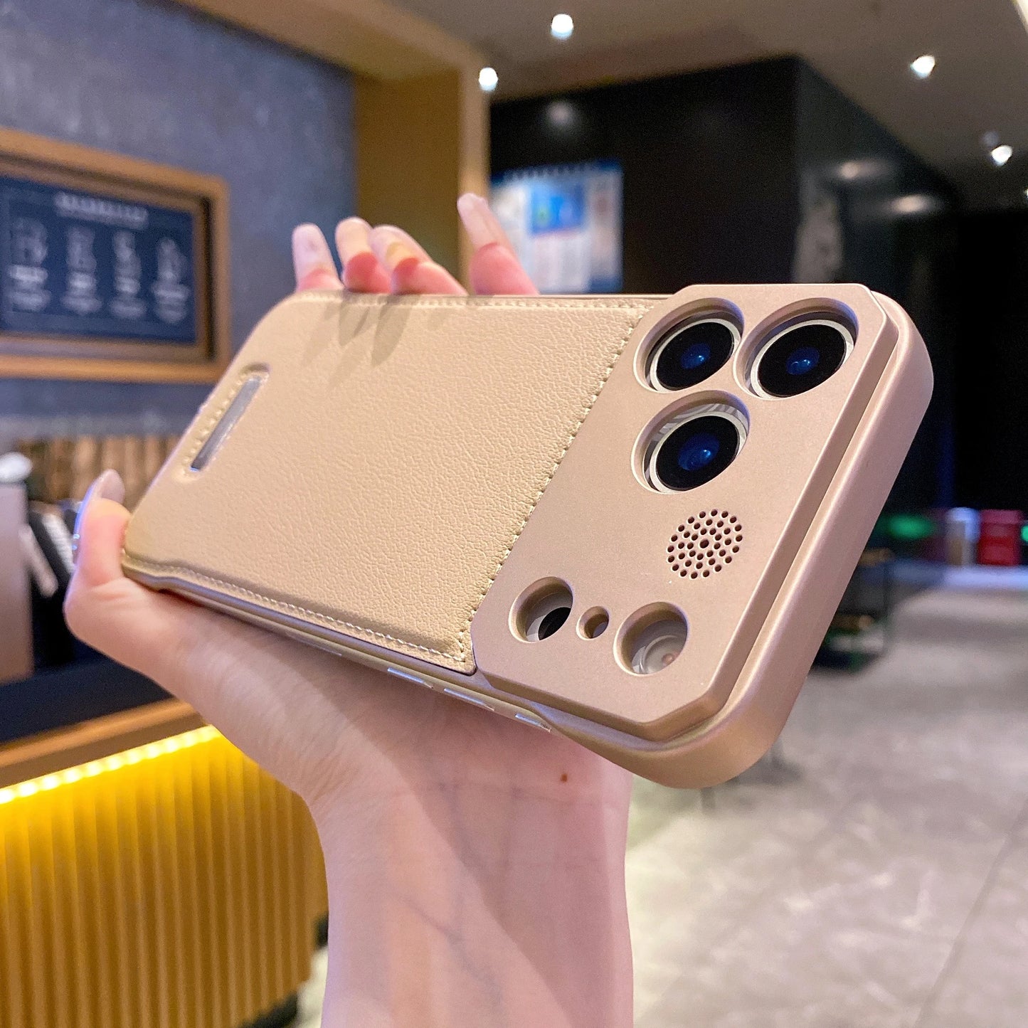 For Magsafe Leather Borderless Aroma Cooling Case For iPhone 17 16 15 14 13 12 11 Pro Max Plus 17 Air 16E Magnetic Back Cover