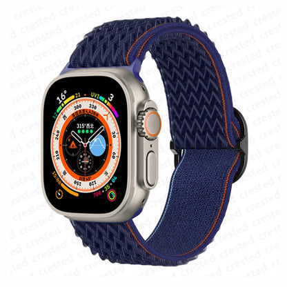 Scrunchie Strap for Apple watch band 45mm 44mm 40mm 41mm 42mm 46mm 49mm Elastic Nylon bracelet iWatch 11 10 9 8 7 6 se Ultra 3/2