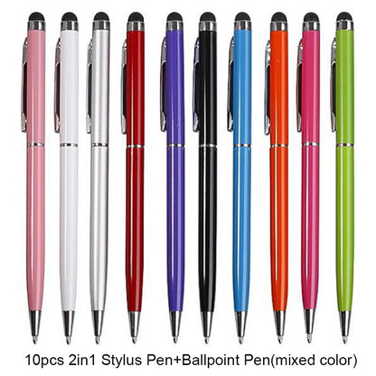 10pcs Stylus Pen For iPad Apple Pencil Touch Pen For Android IOS Windows Tablet Phone Pen For iPhone Huawei Samsung Xiaomi
