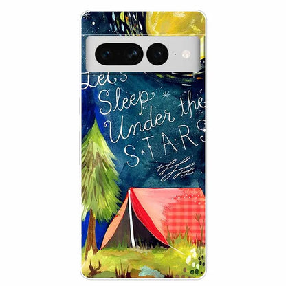 Case for Google Pixel 8 Pro / 7 7Pro Cover Pixel 8Pro Silicone Soft TPU Clear Funda for Google Pixel 8 5G Phone Shells Animals