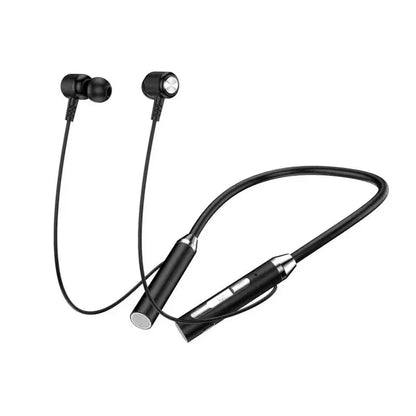VIKEFON Bluetooth Earphones Wireless Headphones Magnetic Sport Neckband Neck-hanging TWS Earbuds Wireless Headset with Mic