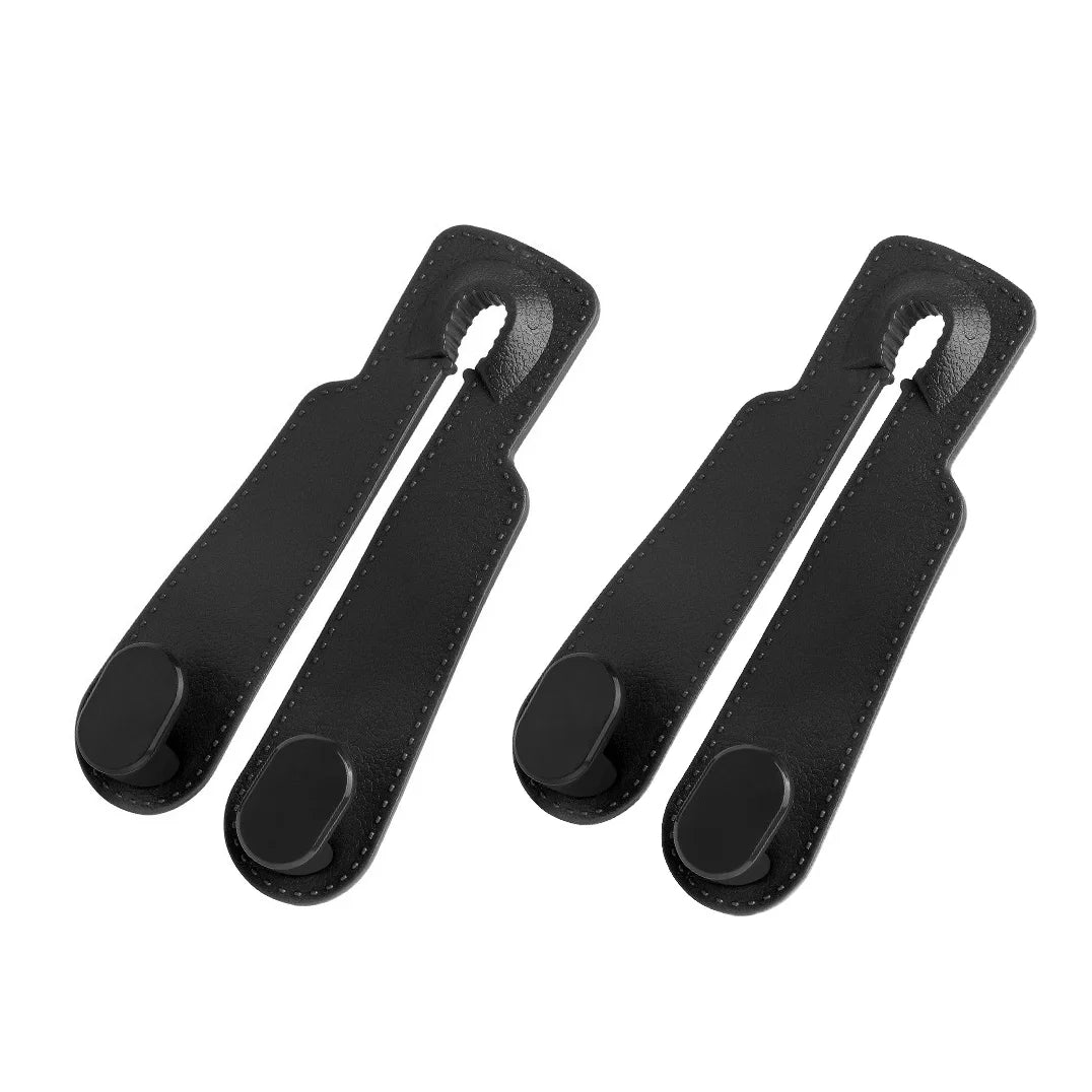 Car Seat Back Hook Suede Double-Headed Rear Storage Storage Small Hook Car Interior Decoration Supplies
