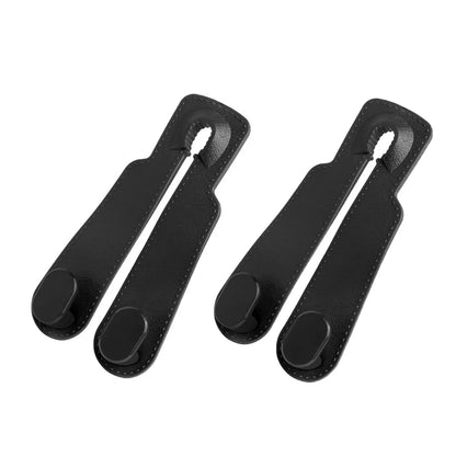 Car Seat Back Hook Suede Double-Headed Rear Storage Storage Small Hook Car Interior Decoration Supplies