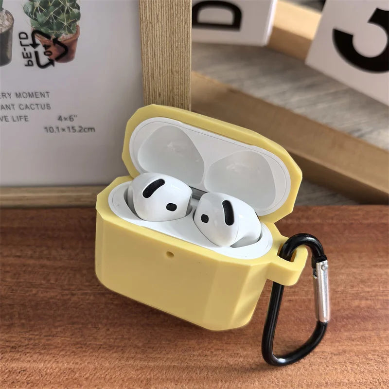 New simplicity Silicone Earphone Cases For Airpods 4-3 Headphones Case Protective Case For Apple Airpods Pro2 Covers Accessories