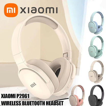 Xiaomi Wireless Bluetooth Headphones Over Ear HiFi Stereo Lightweight Foldable Headset Supports TF Cards 3.5mm Type-C Interface