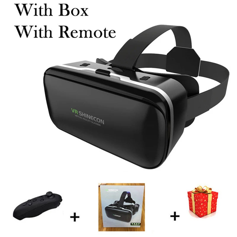 VR Shinecon 10.0 Helmet 3D Glasses Virtual Reality Casque For Smartphone Smart Phone Goggles Headset Viar Video Game Binoculars - covers4phones