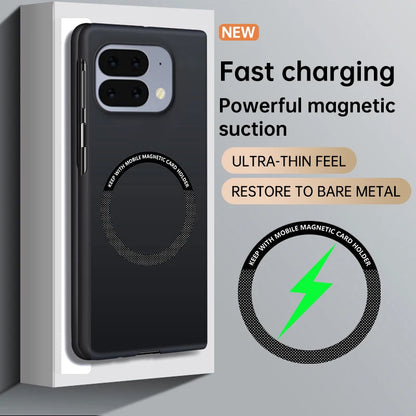 For Pixel 10 Pro Fold Frameless Magsafe Hard PC Case for Google Pixel10pro 9 Pro Fold 2 Wireless Charging Cover Ultra-thin