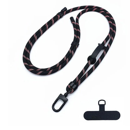 New Fashion Mobile Phone Lanyard Adjustable Outdoor Straps Universal Case Crossbody Shoulder Card Rope Anti-lost Chain for IPhone