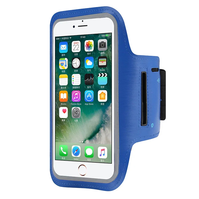 4.7-7 inch Outdoor Sports Armband Case Phone Holder For iPhone Samsung Xiaomi Huawei Gym Running Mobile Phone Bag Arm Band Case - covers4phones