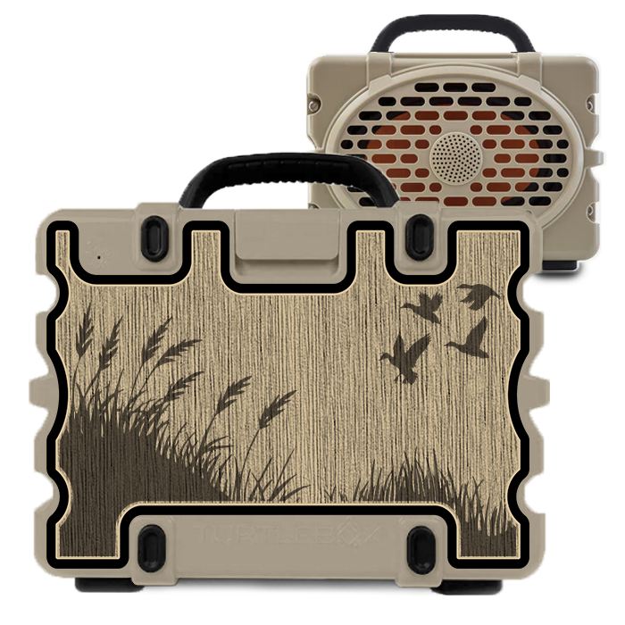 "Set The Scene" - Custom Speaker Shell for Turtlebox or Ecoxgear Defender