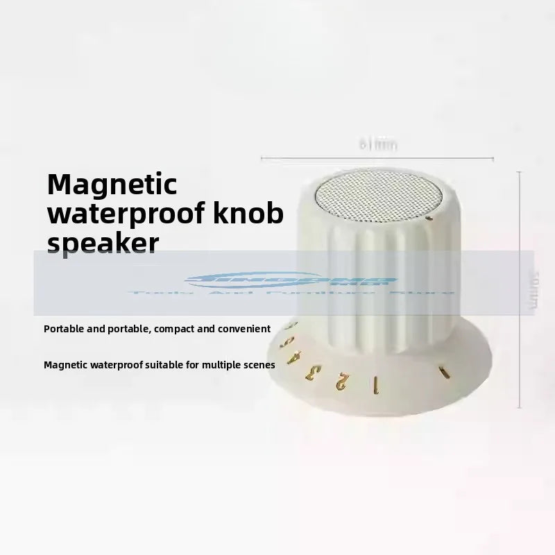 BRUNO Bluetooth audio, magnetic suction and waterproof speaker, high sound quality home mini wireless player