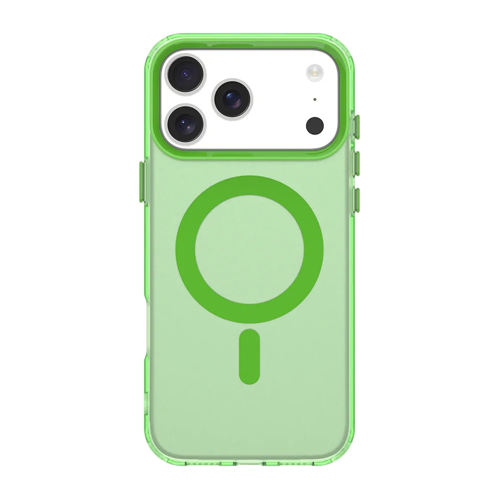 Magnetic Luxury Lens Protector Matte Candy Case For iphone 17 Pro Max iphone17 Air 5G For Magsafe Wireless Charger Cover