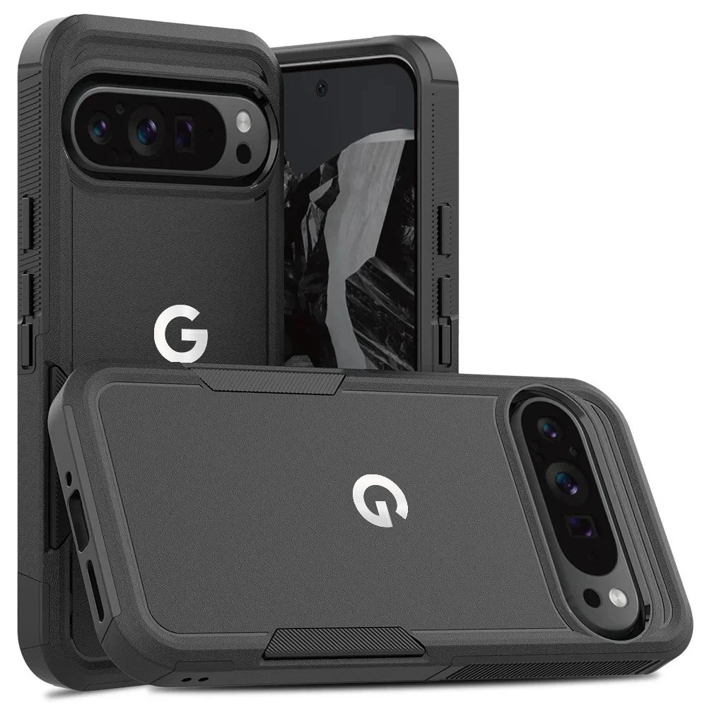 2IN1 Military Grade Anti-Drop OTT Armor Phone Case For Google Pixel 10 Pro XL 9 Pro 8 7 A Rugged Shockproof Protect Cover Funda