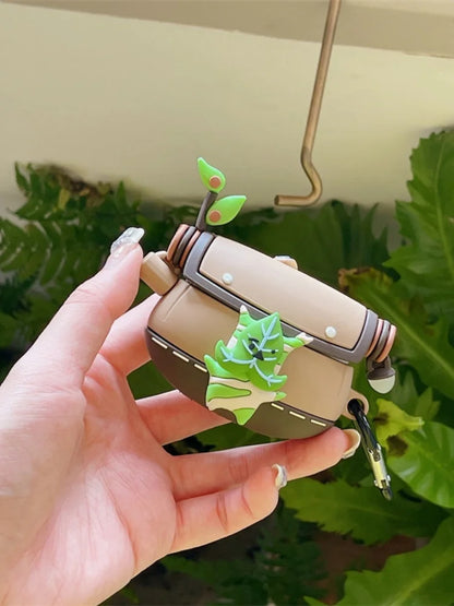 Anime Game Zeldas Tears Yahaha Koroks Action Figures Earphone Case Airpods 1 2 3 For Airpods Pro2 Protect Cover Yahaha Bag Cute
