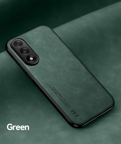 Magnetic Sheepskin Leather Case For Samsung Galaxy S25 S24 S23 S22 S21 S20 Ultra FE S25 Edge S10 S9 Plus Soft Shockproof Cover