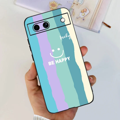 For Google Pixel 8A Case Stylish Painted Cover Soft TPU Shockproof Phone Case For Google Pixel 8 Pro Pixel8A Fundas Coque Bumper