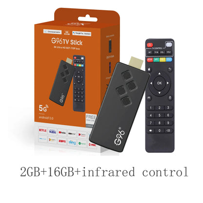 G96 Tv stick Q2 Android13 Smart TV Stick Netflix IATV 4K HDR10+ Dual 2.4G5GWifi Youtube Streaming Media player
