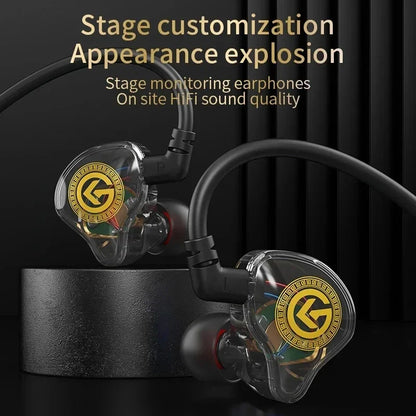 VIKEFON Wired Earphone 3.5mm Type C Digital Chip In Ear Headphone Wire-controlled Headset With Mic For iPhone 15 Android Samsung