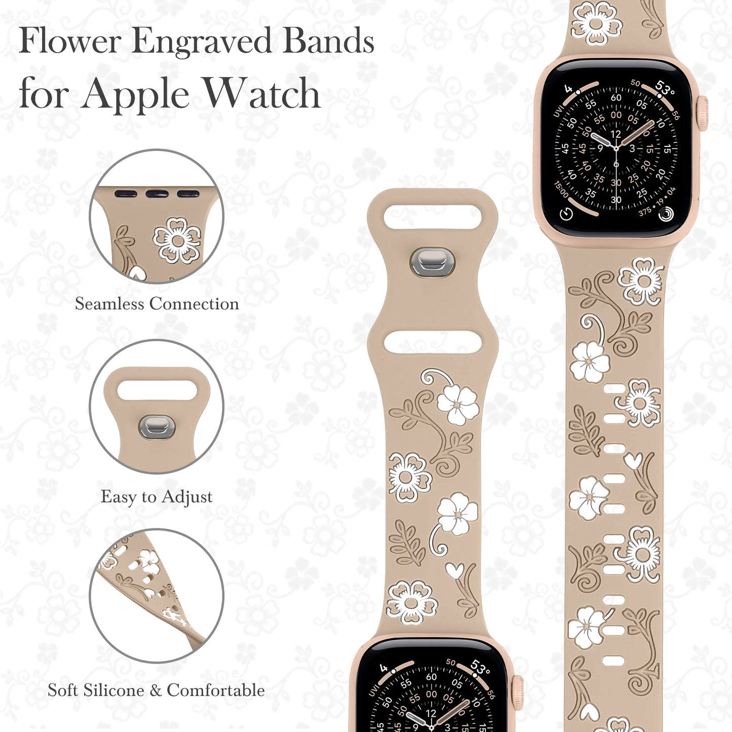 Engraved Strap For Apple Watch Band 11 10 42mm 46mm Silicone Correa Bracelet iWatch Series 10 9 8 7 SE 6 45/44/40mm Ultra2/3