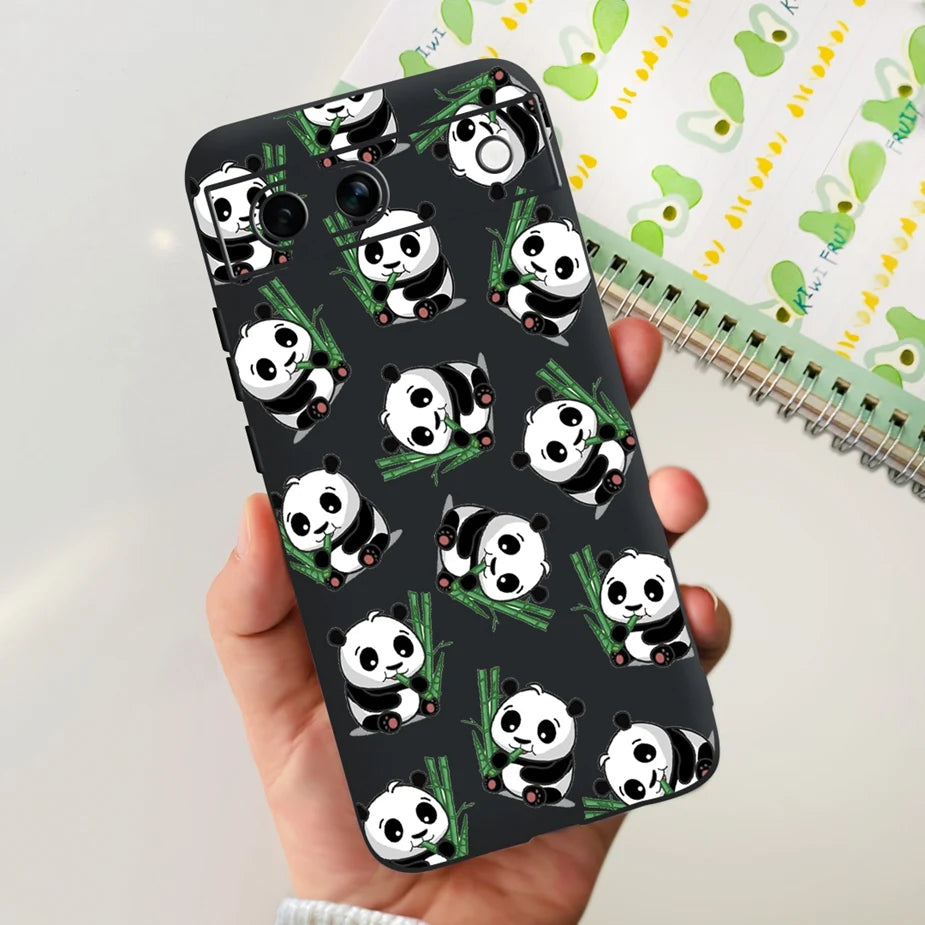 For Google Pixel 8A Case Stylish Painted Cover Soft TPU Shockproof Phone Case For Google Pixel 8 Pro Pixel8A Fundas Coque Bumper