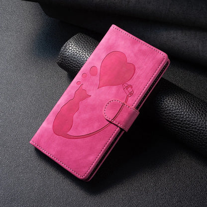 Funda S24 Flip Case for Samsung Galaxy S24 S25 Plus S23 Ultra S22 S21 S20 FE Cases Cute Cat Butterfly Leather Wallet Back Cover